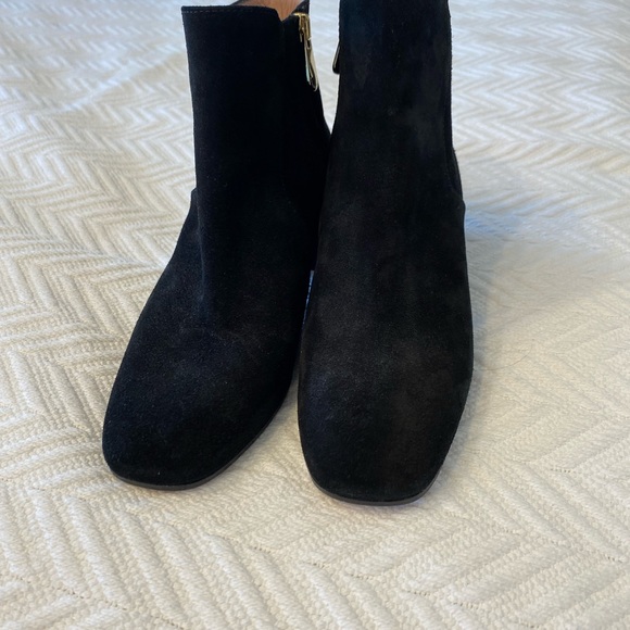Brand new Roberto Festa genuine suede black ankle mod boots - Picture 2 of 10